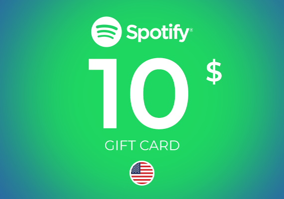 Spotify Gift Card 10 USD Key - UNITED STATES